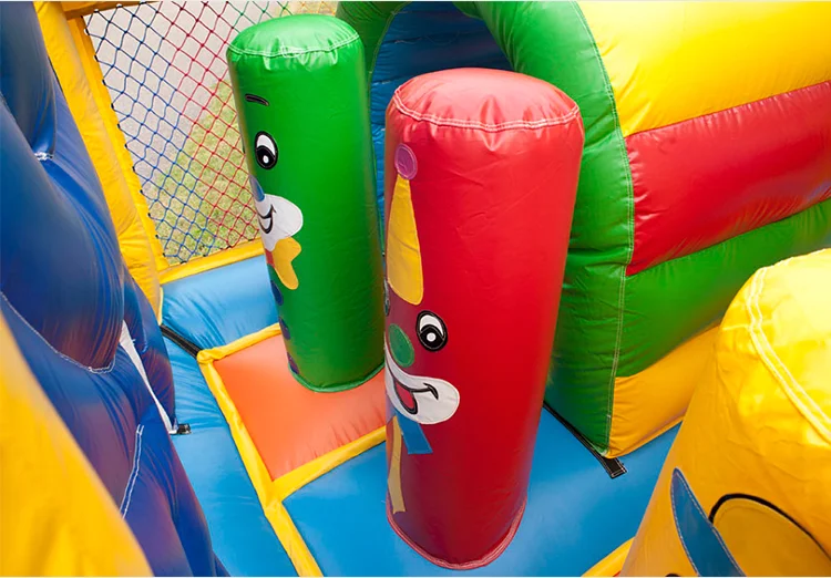 Inflatable Clown Cheap Price Jumping Castle Inflatable Bounce House for Sale Ce Unisex 1 Set Colorful 3 Years 5 X 5x 3.5m 