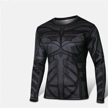 2015 Fashion Comic Marvel Deadpool T shirt Costume Compression Sportswear Superhero Fitness Sport Camisetas Masculinas Quick Dry