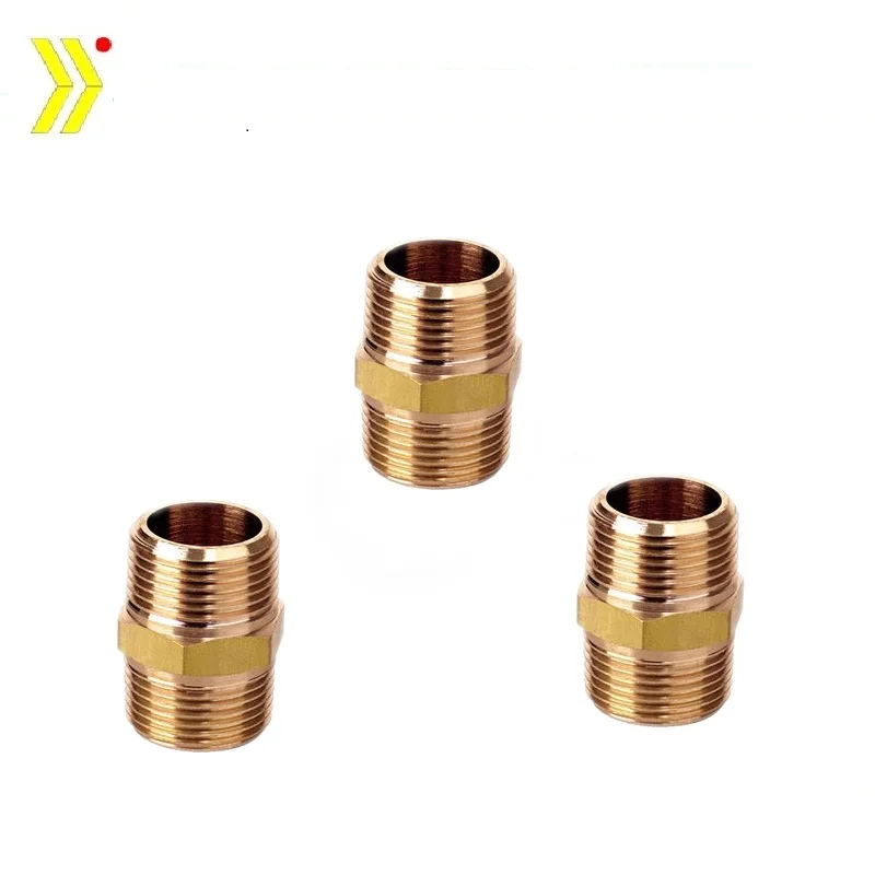 brass hex nipple, stainless pipe nipple, male thread nipple