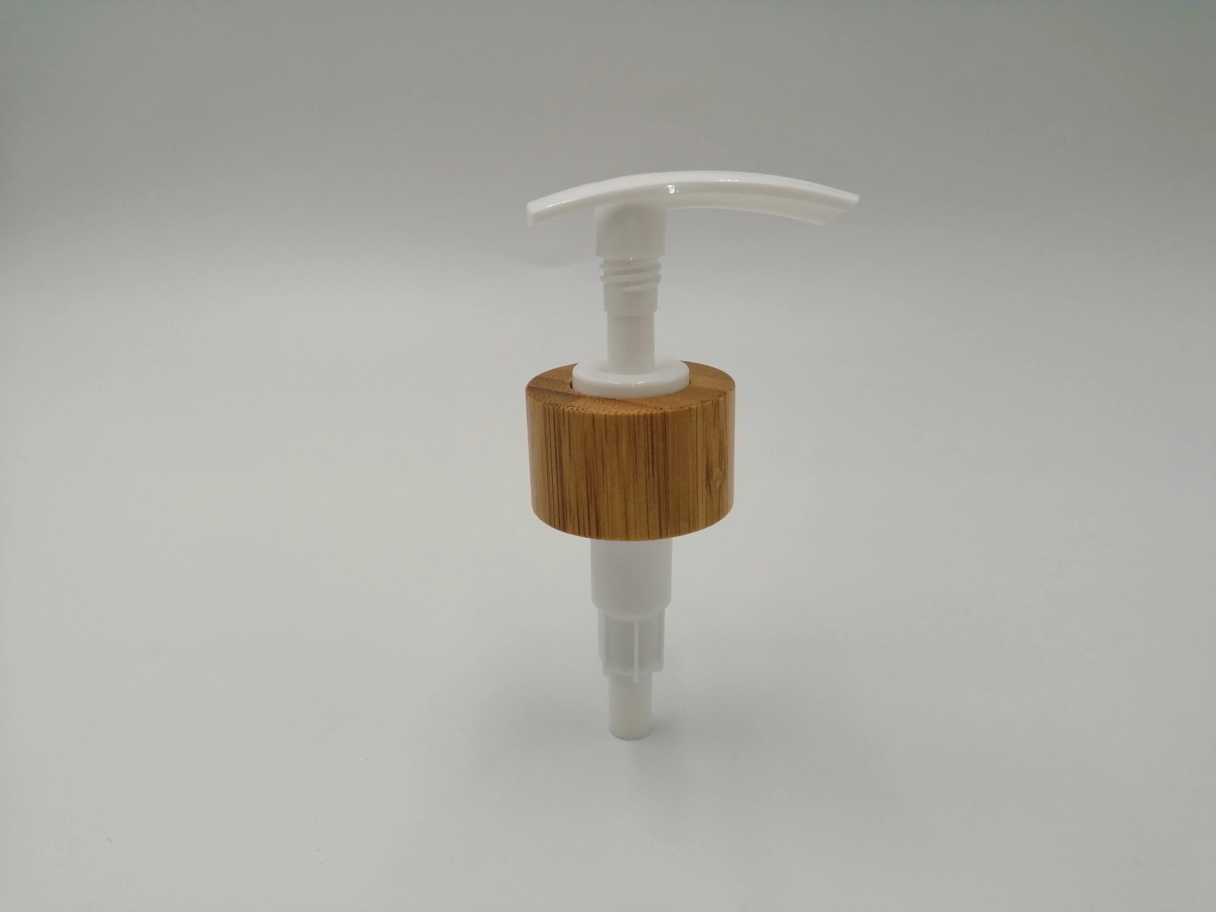 recyclable PCR material 28 410 lone nozzle bamboo lotion pump liquid  hand dispenser pumps for bottle