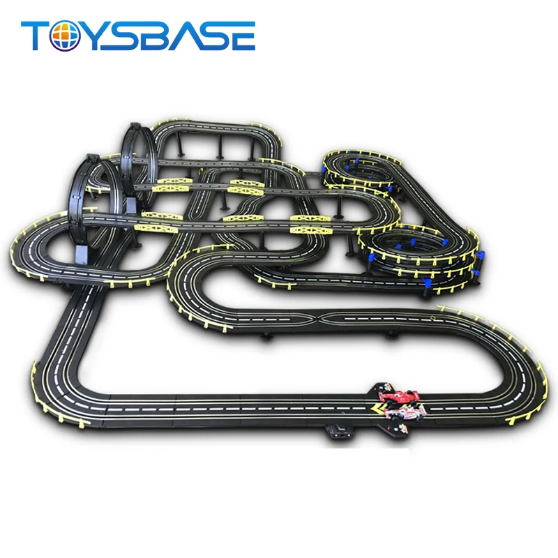 Shantou Toys High Speed Slot Car Race Track Miniaturas 1/43 Scale RC Car Electric Slot Track Toy