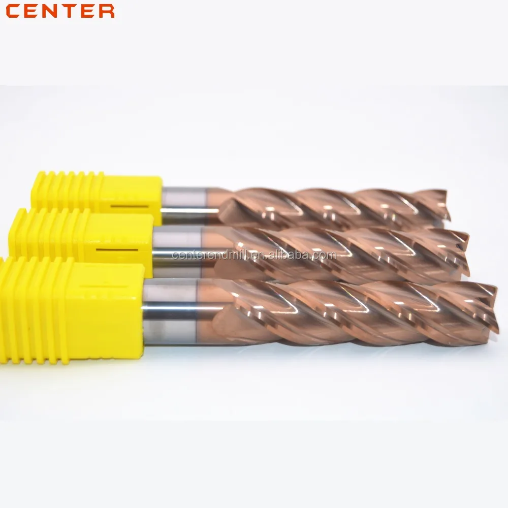 Tungsten Carbide 2 flutes 1/4 inch square end mill