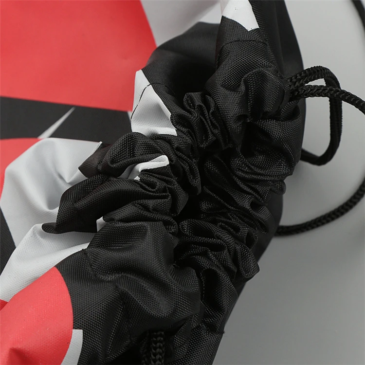 waterproof 420D heavy polyester OEM drawstring bag 210D ECO backpack bag