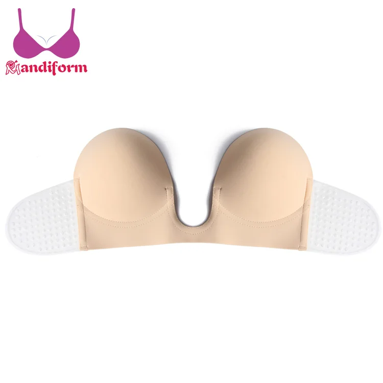 Wonderbra Strapless Deep Plunge U Bras Backless Price Breast Lift Adhesive Cloth Invisible Bra