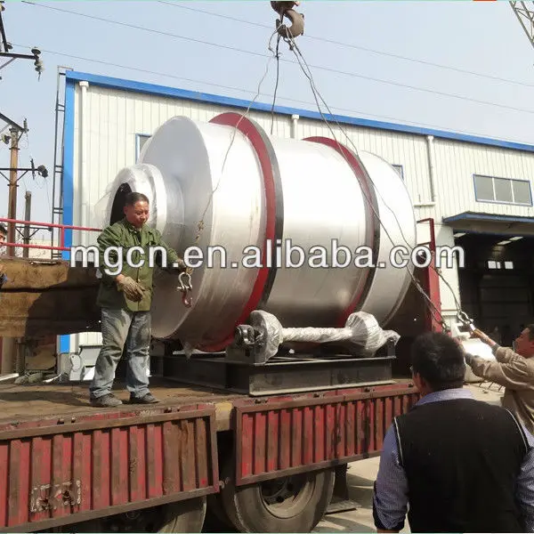 2021 High Quality 10T/H Three Cylinder Sand Dryer equip Diesel Burner