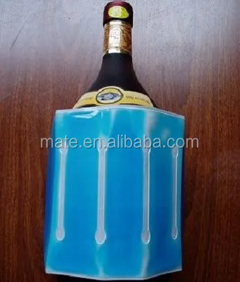 
PVC Made Reusable Bottle Cooler Bag 