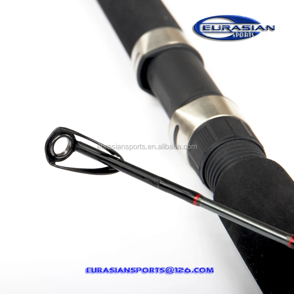 2pcs glass boat rod,2.0m heavy trolling rod,15-30lbs trolling boat fishing rod