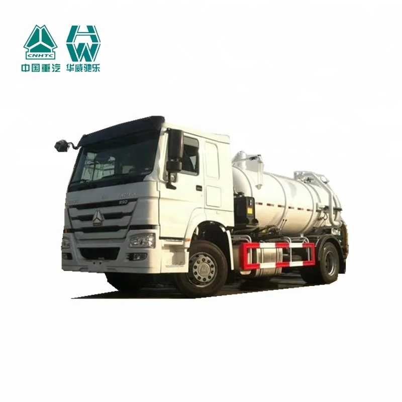 SINOTRUK 4X2 вакуумный грузовик 12 куб. М