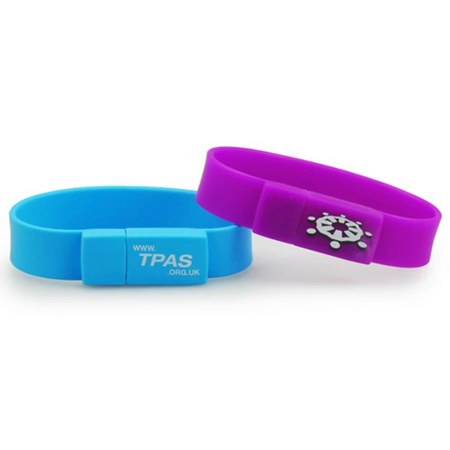 High Speed Wristband Bracelet USB Flash Memory Drives 8GB 16GB 32GB Silicone Pendrive Flash Drive