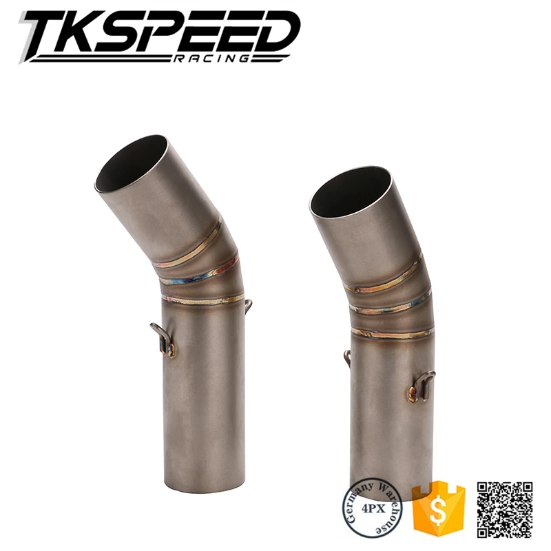 
muffler exhaust motorcycle pipe Mid Pipe Connect Pipe for for Ducati 848 
