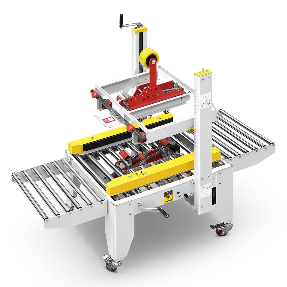 Semi-Automatic Carton Box Sealing Tape Machine Automatic For Box