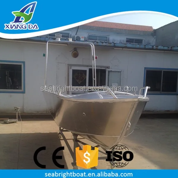 Aluminum Commercial Fishing Boat Salvage Pontoon Boats