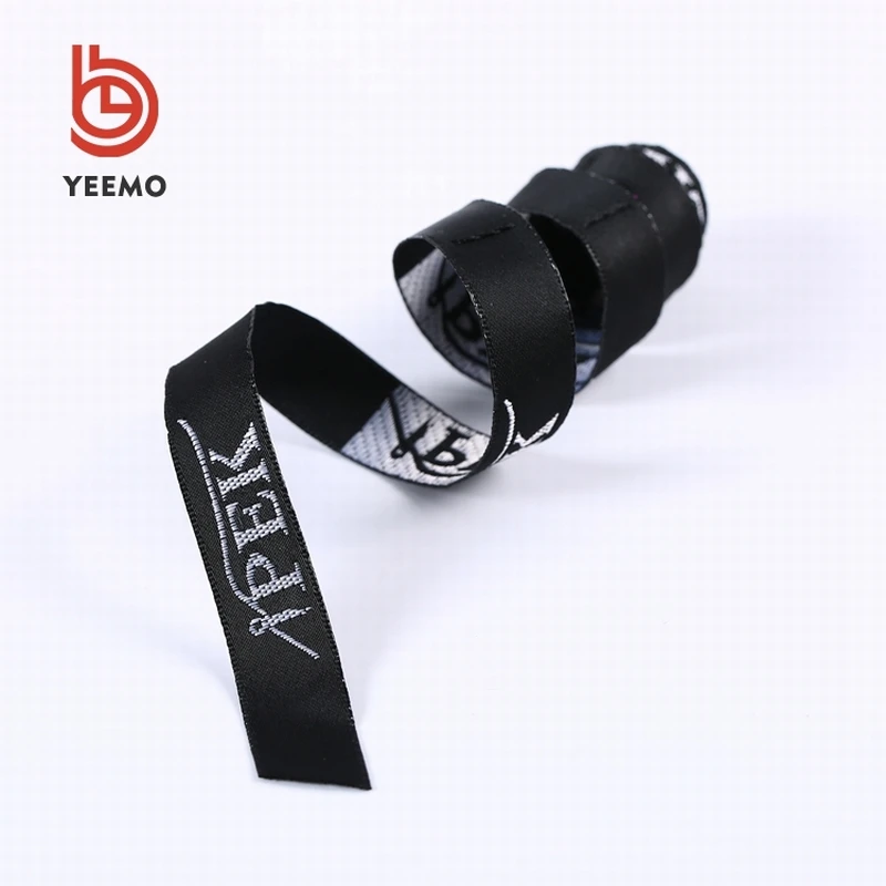 Полиэстер тканые одежды бренд основной label maker для одежды