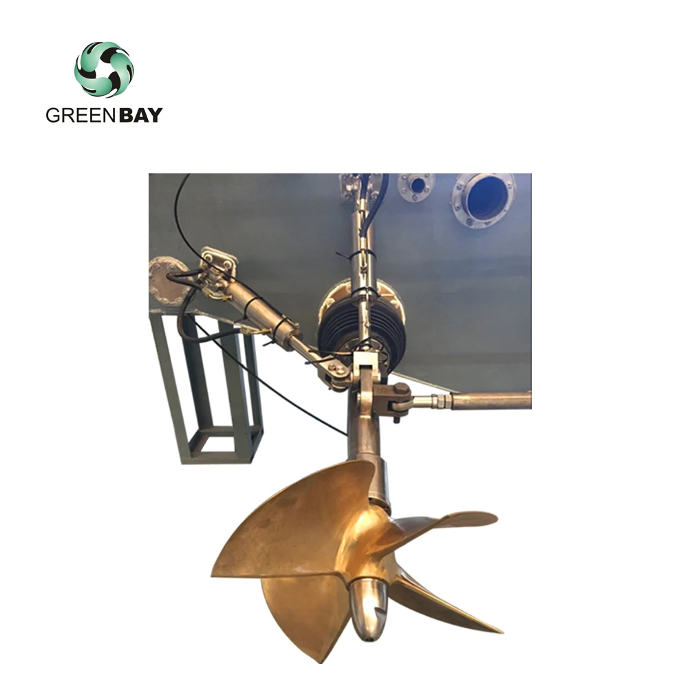 Marine Surface drive Propulsion diesel shaft fixed pitch Thruster piercing Propeller for high speed application