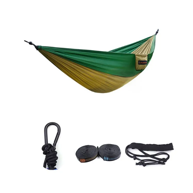 Adjustable Relaxation Survival Folding Military Taffeta Hammock
