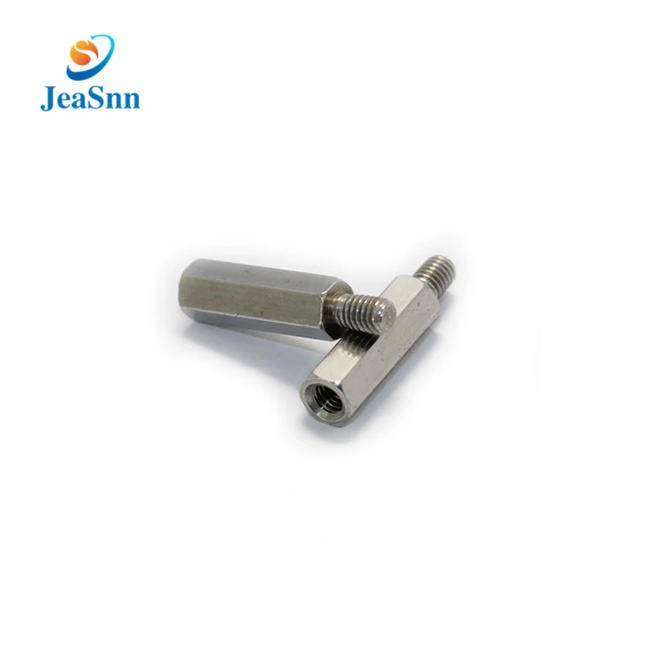 China Hot sale brass hex threaded Standoff screw m3 stainless steel standoff