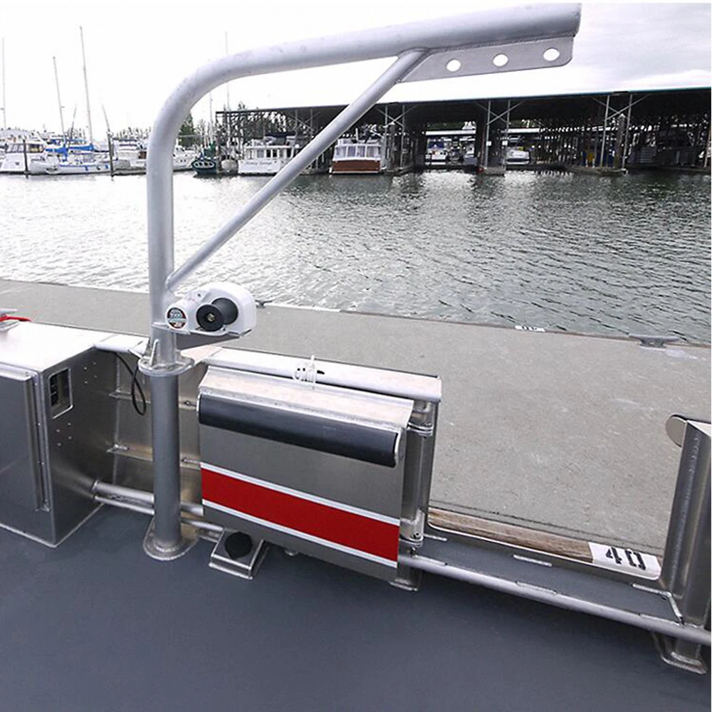 
11x4m Cabin aluminum landing craft with a strong crane 