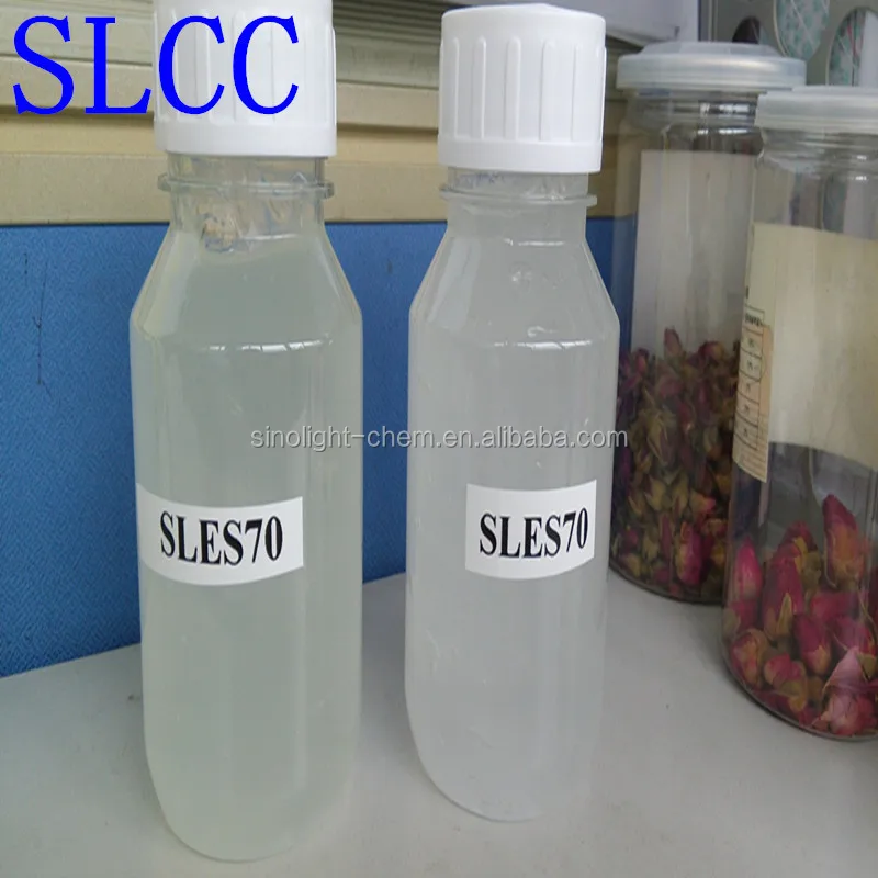 chemical formula of washing powder texapon n70 sles