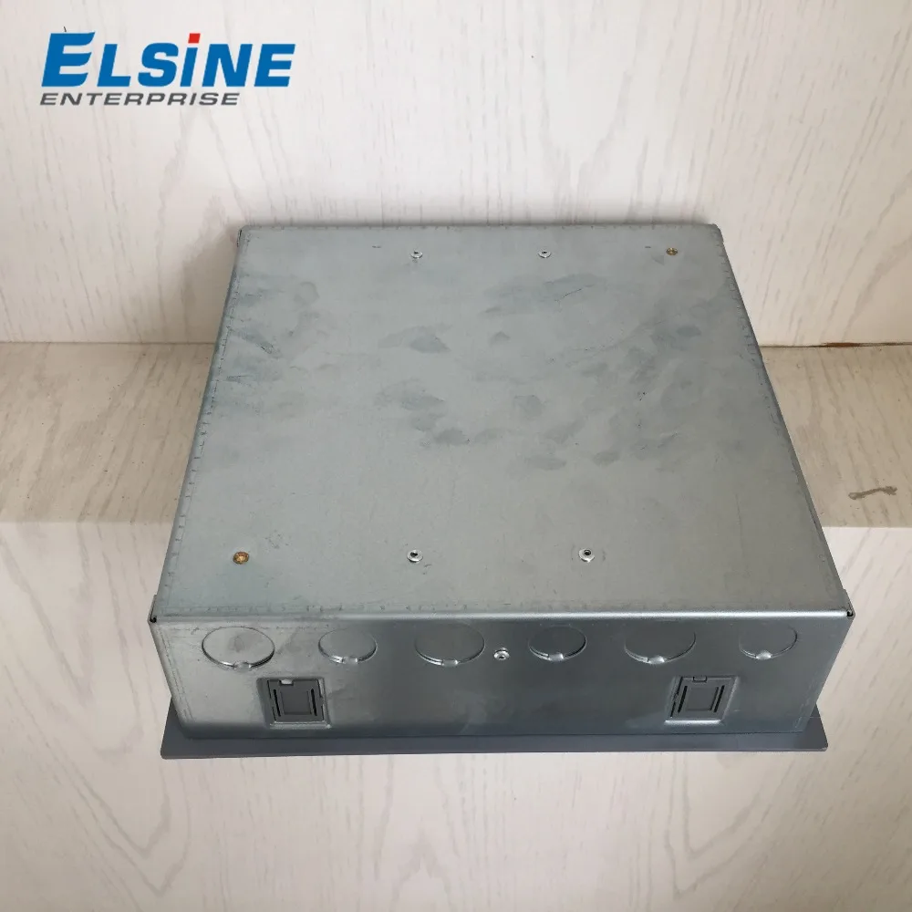 RJ45 And 2 gang 13A Sockets Plates waterproof electrical raised floor underground service box