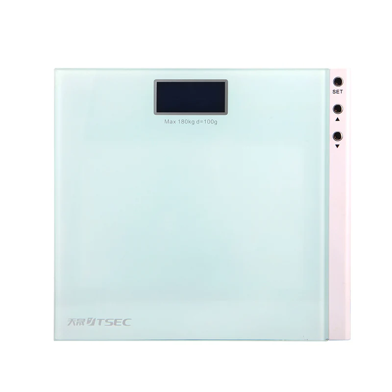 TS-B1309 Yongkang Button Large Square Digital Bathroom Scale Monitor