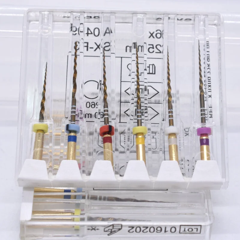 
dental tool super files rotary gold engine files heat activation dental instrument for dentist 