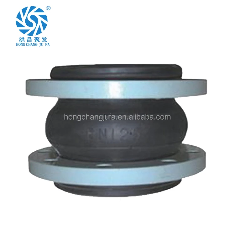 Pipeline vibration dampener rubber bellows pump flexible coupling