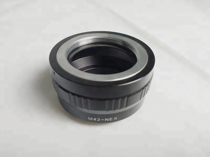 MASSA Photographic Equipment digital camera accessories CNC aluminum alloy machining M42 lens to NEX camera Bayonet Adapter Ring