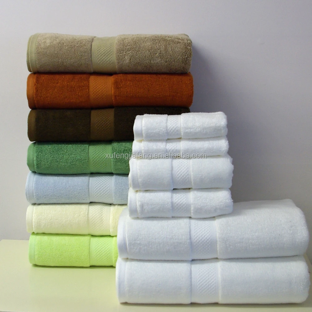 High quality Hotel Luxury 100% Cotton terry bath towel for home and hotel used