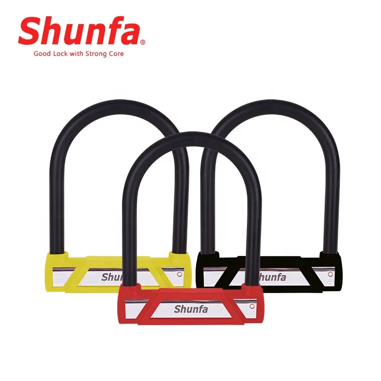 Shunfa U Lock Bicycle Lock Iron motorbike brake lock