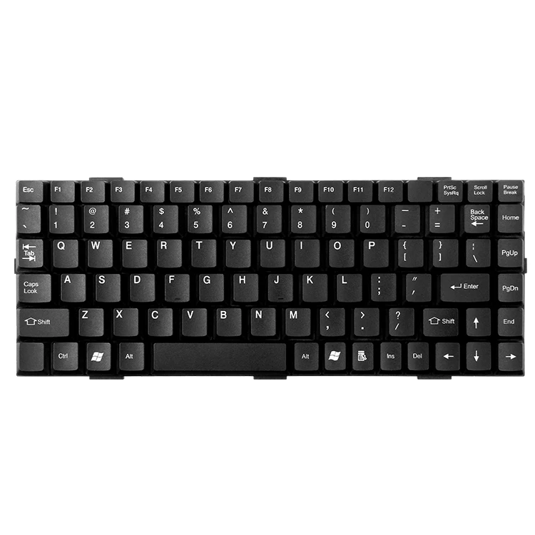 black original internal keyboard industrial laptop keyboard 88 keys with PCB board and usb cable