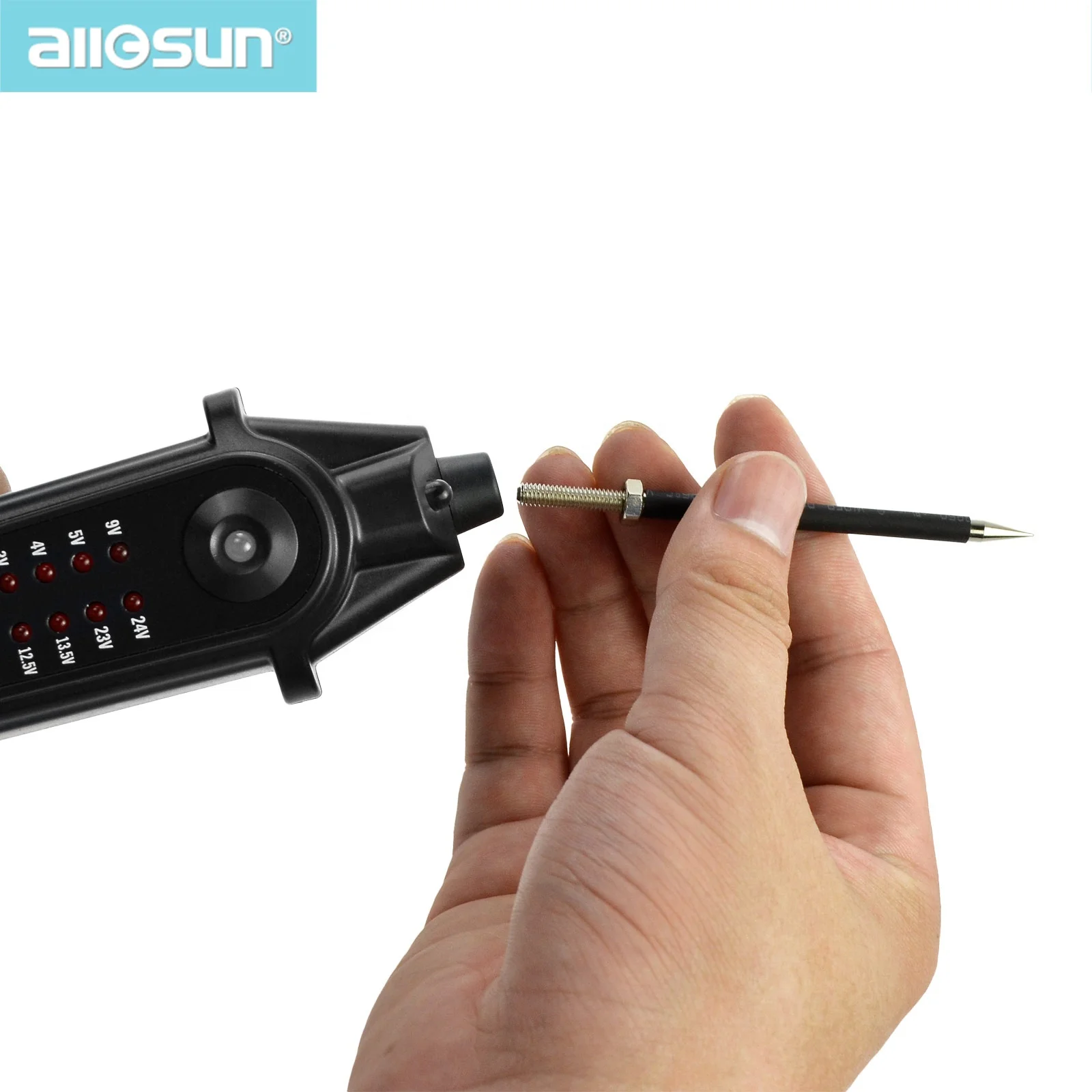 All-sun EM287 Automotive Circuit Tester Electrical System Car Voltmeter Car Electric Portable Pen Probe 5M Cable 2-24Vdc
