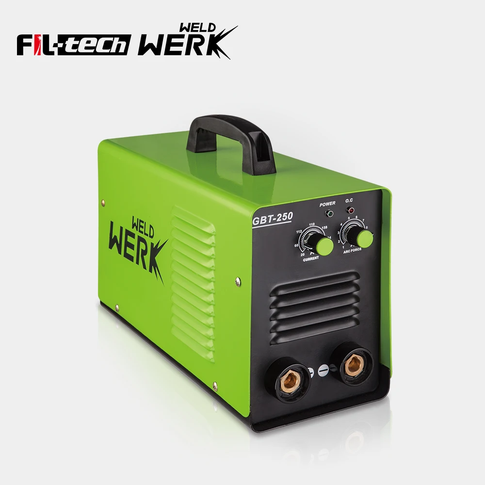 400 amp stainless steel arc DC inverter welder welding equipment MMA IGBT mma-250 welding machine