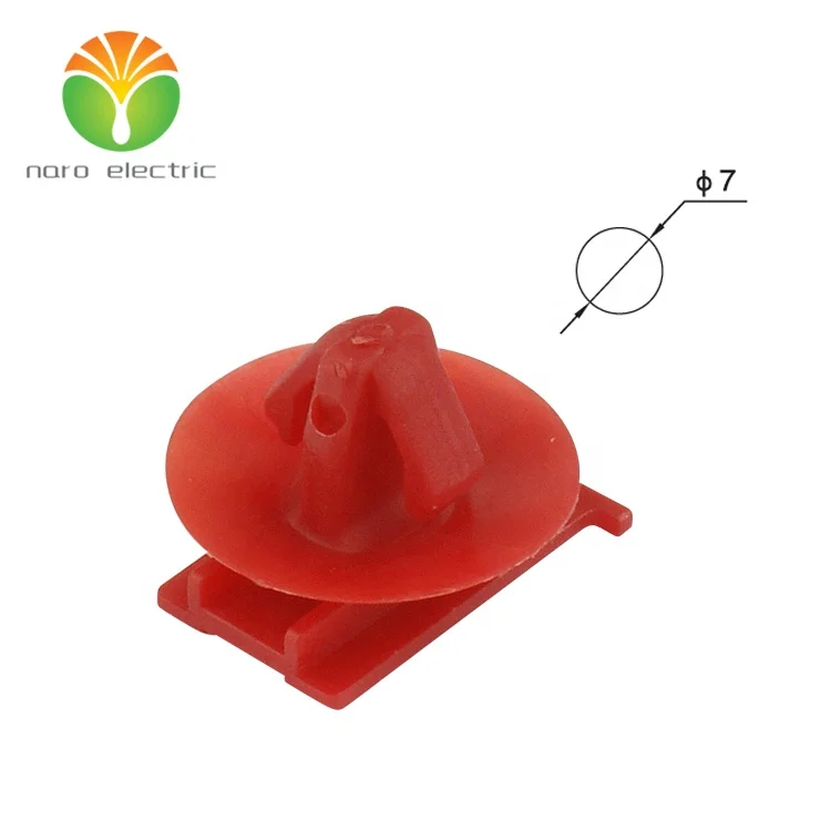 Red automotive connector body fastening clip 6810-1203 PA66 material plastic housing and terminal waterproof connector for auto