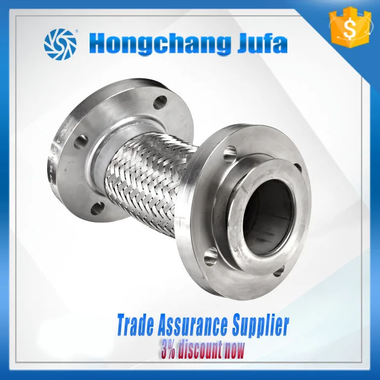 India Stainless steel 316 hose fitting flange connection flexible hose