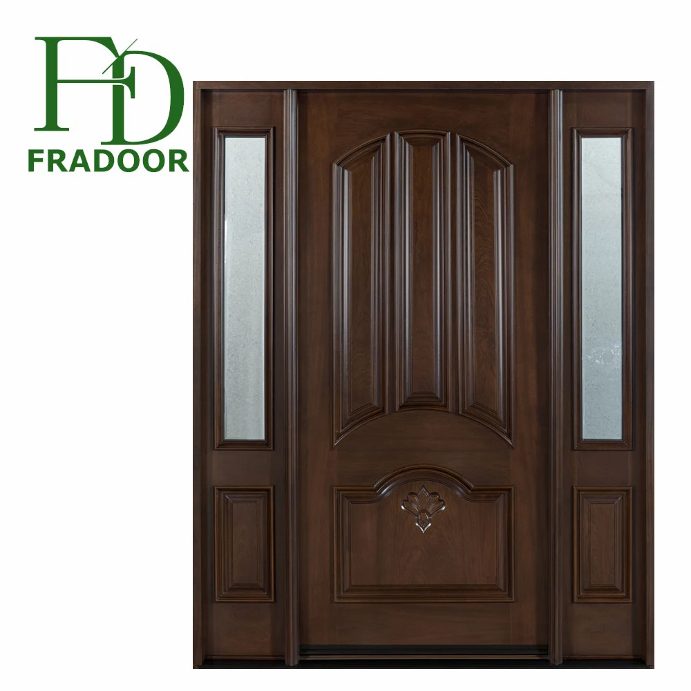 Latest Design Solid Wood Spanish Style Doors