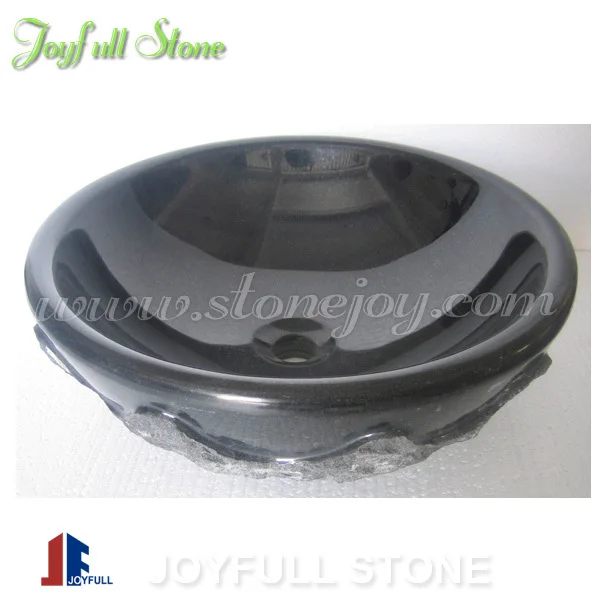 
Square Bathroom Stone Carved Vessel Sink Basin 
