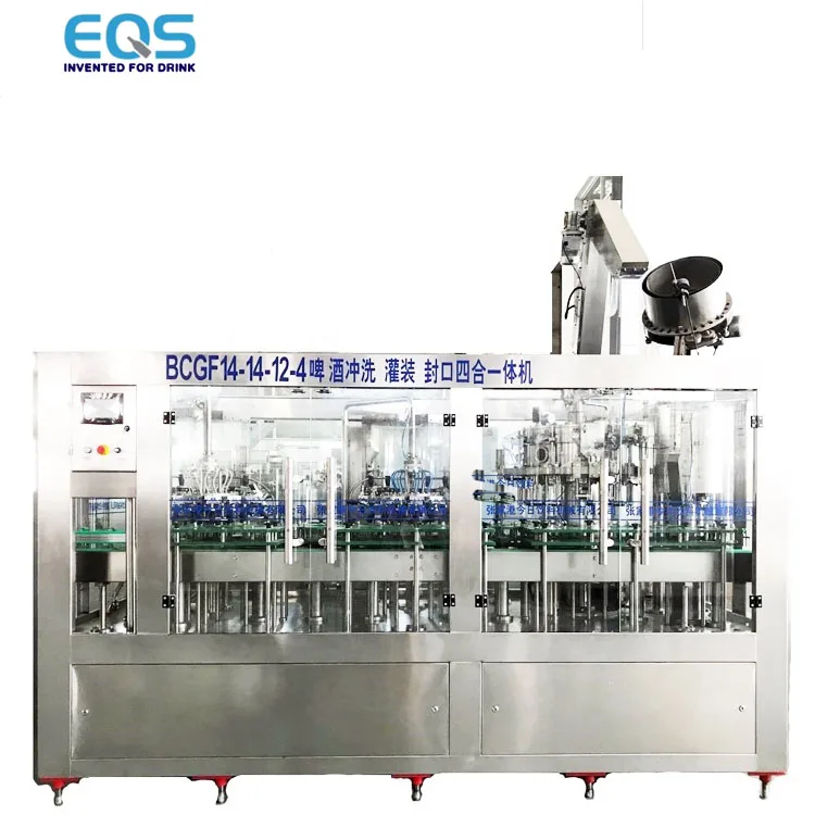 
Fully Automatic Beer Filling Equipment Production Line 