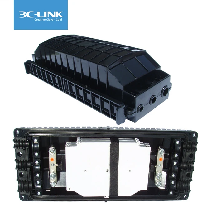 72 core fiber optic joint closure box joint optical fiber splice closure