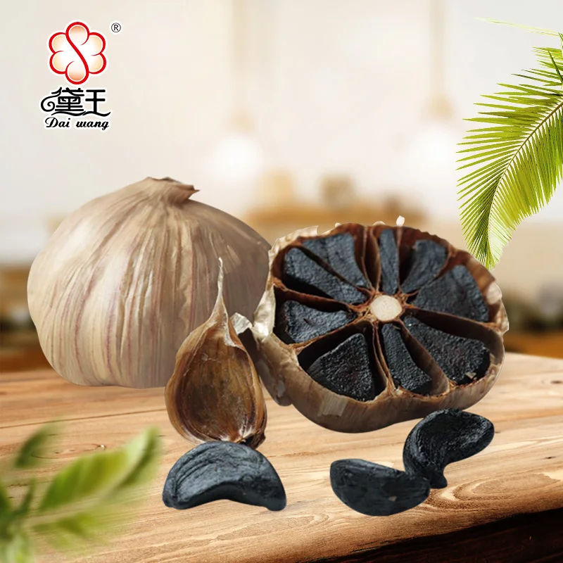 Garlic suppliers High in antioxidants Multiple cloves black garlic