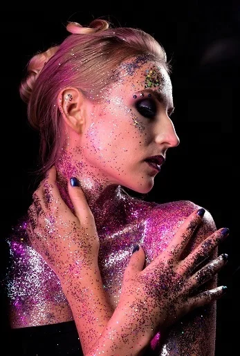 Beauty Makeup Glitter Primer for Applying Glitters to Face Body Eyes Lips