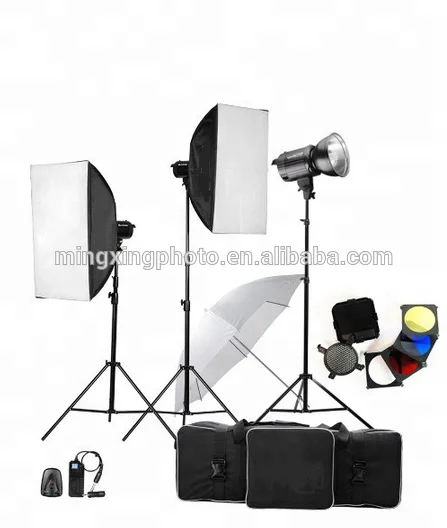 Professional light diffuser photo studio photographic equipment softbox set