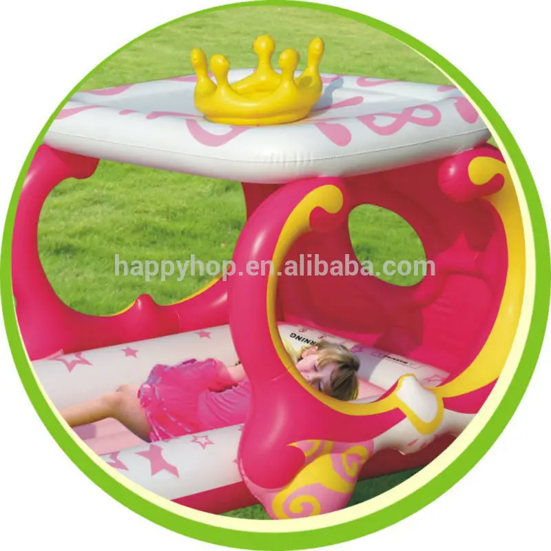 aiR MaGic Hot Sale -8201 Princess Carriage Design Pool,PVC Inflatable Carriage Toy