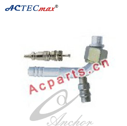 Фитинг № 12 заправочный R12 Алюминиевый 0/90 без стаканов для Автомобильного Кондиционера