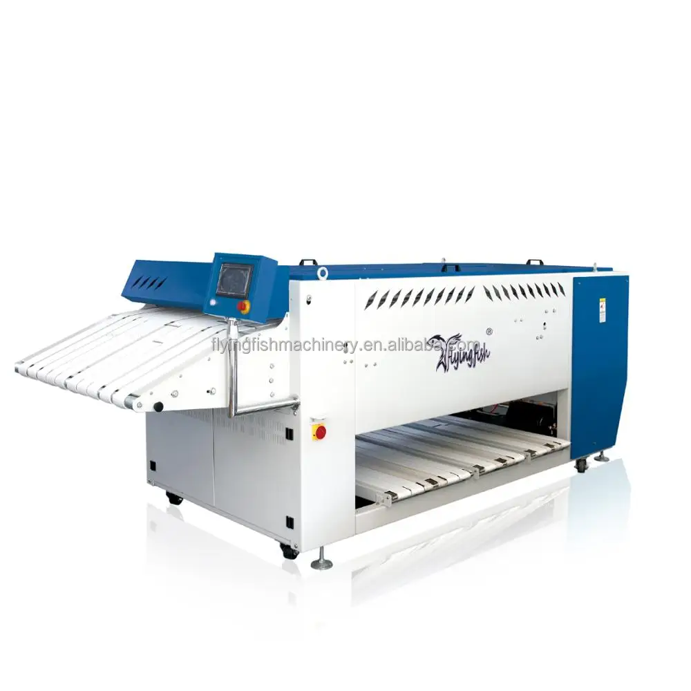 Hotel Hospital Restaurant Sheets Towel Folder Machine 3000mm the Max 5 Times Folds
