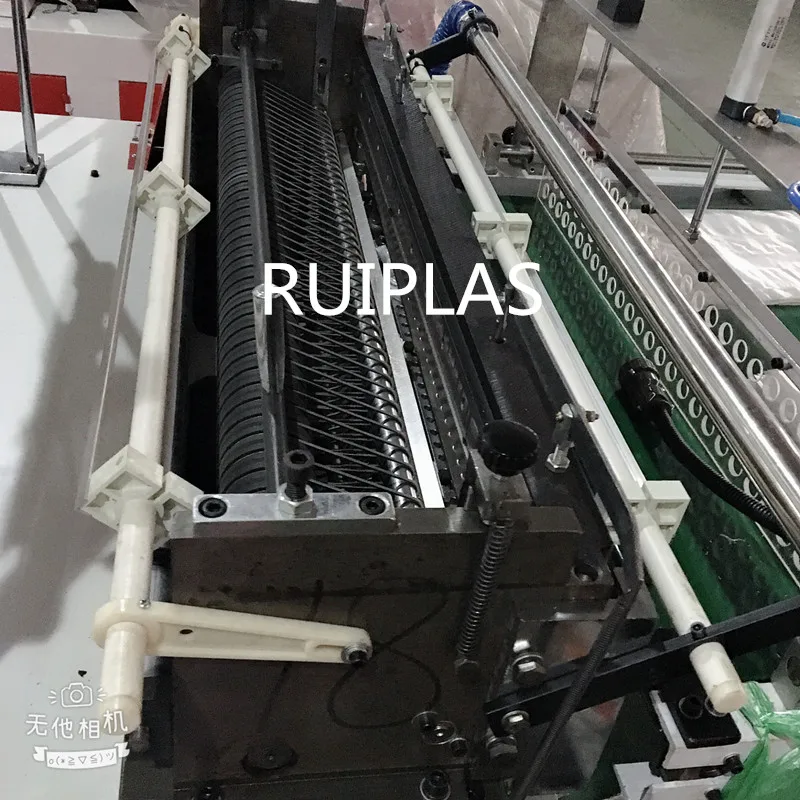 plastic automatic folding shopping bags making machine manufacture/makers