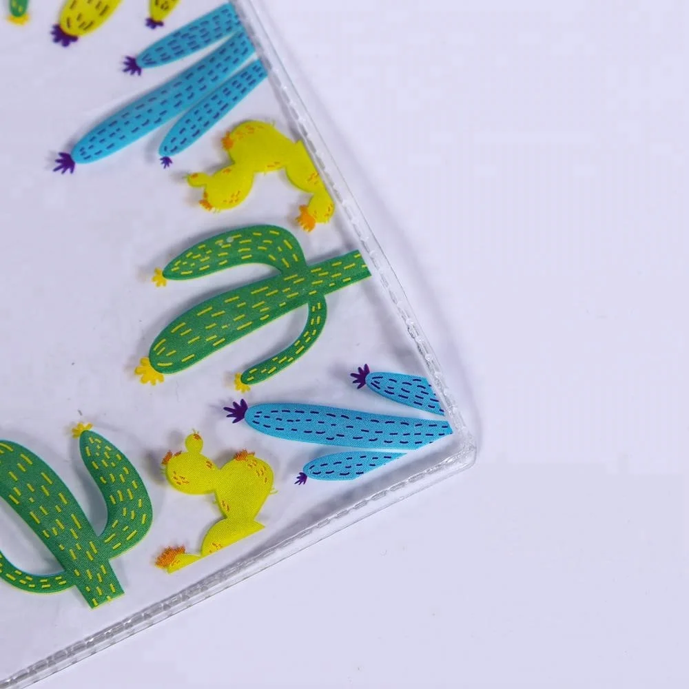 2018 Hot Sale trendy style transparent PVC pen pouch