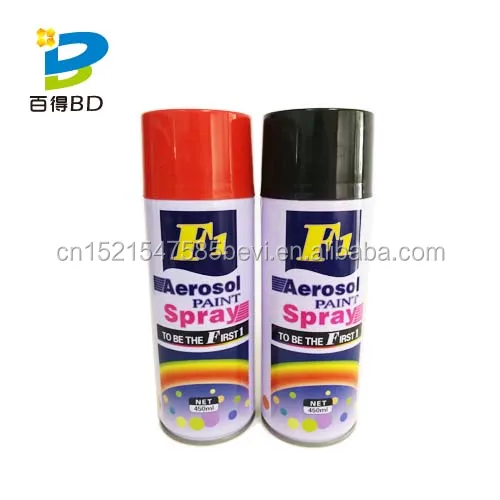 
 Химического завода дешевые F1 акрил Аэрозольного Распыления Краски  