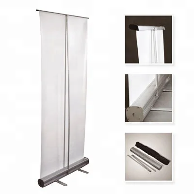 
Economy Roll Up Banner Stand Roll Screen Banner Stand Pull Up Display Stand 