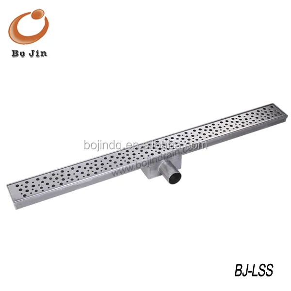 
Stainless steel toilet shower long floor drain 