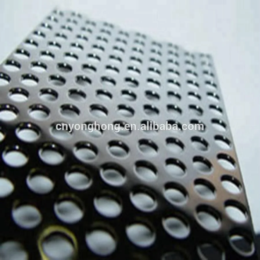 Decorative perforated aluminum  metal sheet